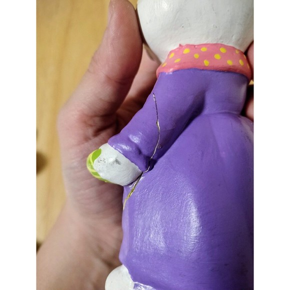 Vintage Hand Painted Bunny Rabbit Couple - Picture 6 of 6